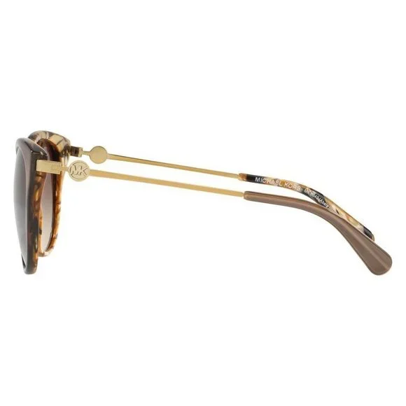 Michael Kors Women Round Sunglasses MK6040-321213 Bronze 55-19-140 MSRP170